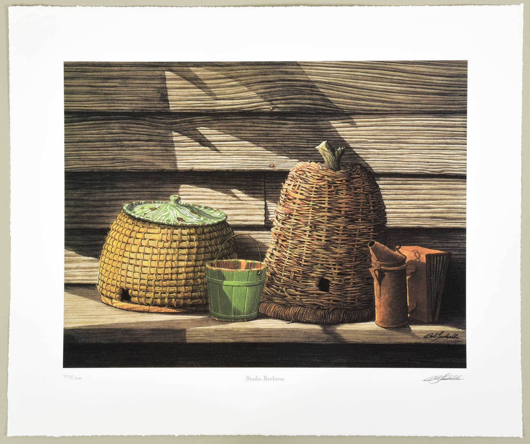 Bob Timberlake Prints Studio Beehives - Boxed