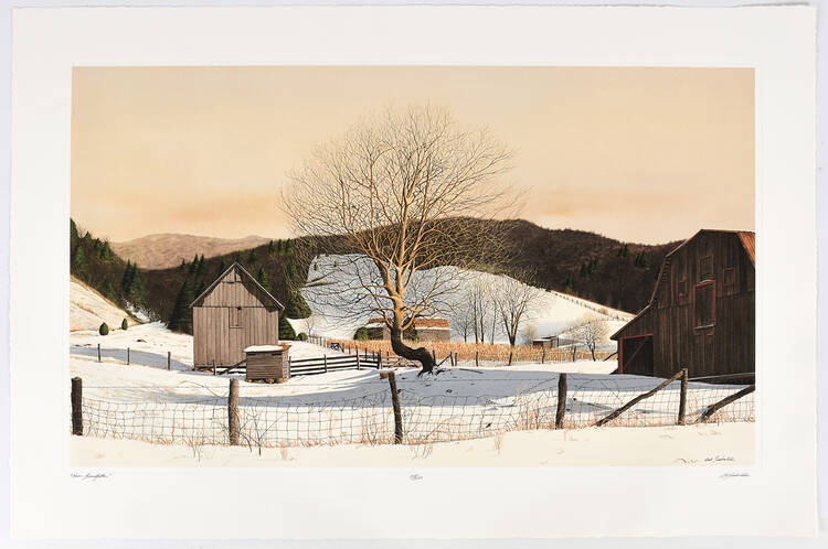 Bob Timberlake Prints Near Grandfather - Boxed