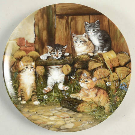 Adventures on Velvety Paws by Bradford Exchange