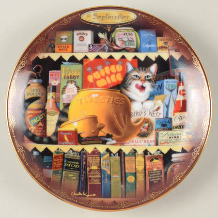 Charles Wysocki's Purr-Fect Year September - No Box
