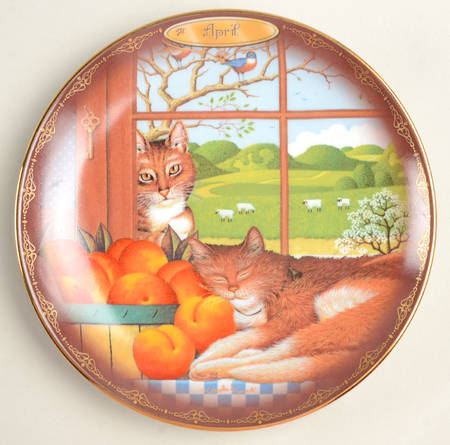 Charles Wysocki's Purr-Fect Year April - No Box