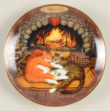 Charles Wysocki's Purr-Fect Year February - No Box