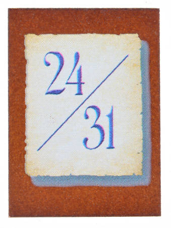 Charles Wysocki's Purr-Fect Year #24/31 Tile - No Box