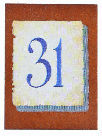 Charles Wysocki's Purr-Fect Year #31 Tile - No Box