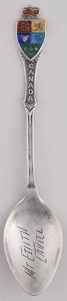 Countries Souvenir Spoons (Sterling) Mount Edith Cavell; Canada - No Box by Breadner Co. Ltd