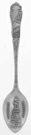 Countries Souvenir Spoons (Sterling) Quebec,Canada - No Box by Breadner Co. Ltd