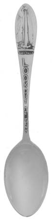 Souvenir Spoon Ruby Falls Lookout Mt Tenn - No Box by Bates & Klinke Inc