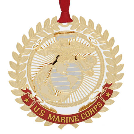 Military Ornaments U.S. Marine Corps Logo - No Box