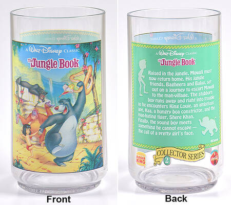 Disney Movies Acrylic Glassware Jungle Book - Boxed