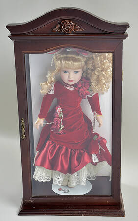 Camellia Garden Collection Red Dress Doll - With Box