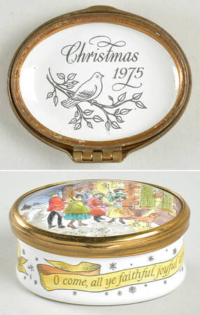 Limited Edition Christmas Boxes O Come, All Ye Faithfull - No Box Nb1975