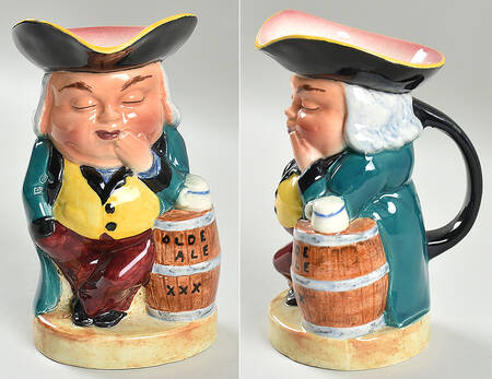 Character Jug by Burlington Ware