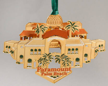 West Palm Beach Garden Club;Historical Ornaments Paramount Palm Beach - No Box