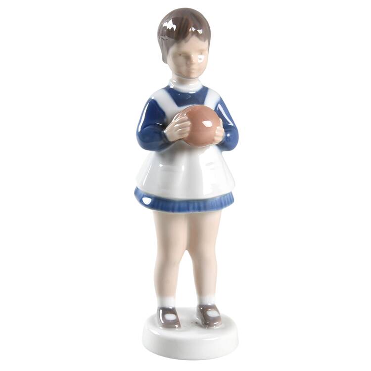 Children Girl With Ball - No Box