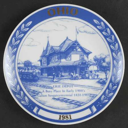 Ohio Annual Plates by Chateau