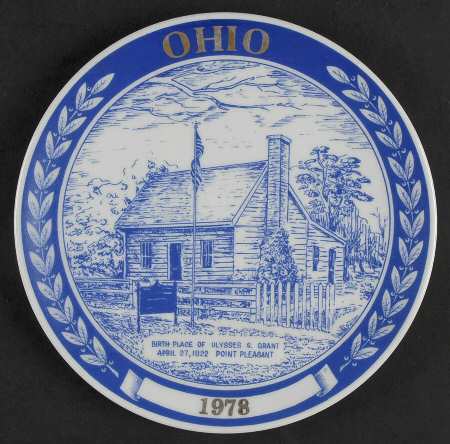 Ohio Annual Plates Birthplace Of Ulysses S Grant - Boxed