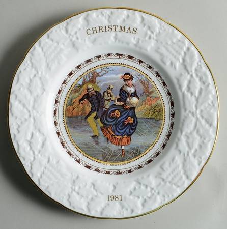 Coalport Christmas Plate by Coalport