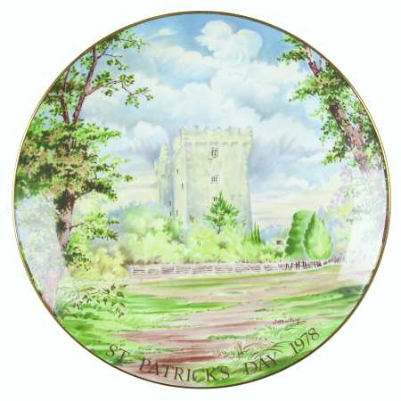 Crown Staffordshire Single Releases Saint Patrick's Day 1978 - With Box