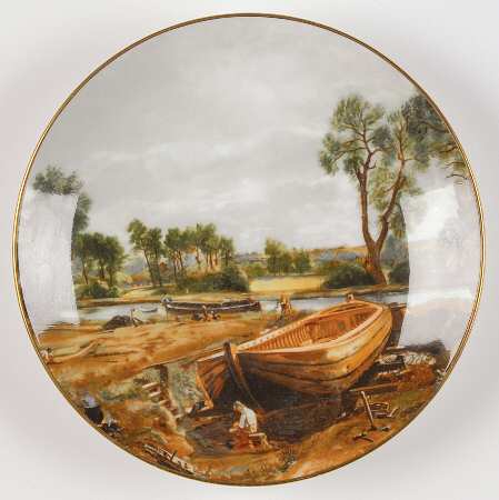 Constable Country Boat Building Near Flatford Mill - No Box
