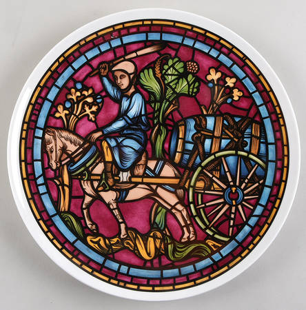 Stained Glass Windows St Lubin - No Box