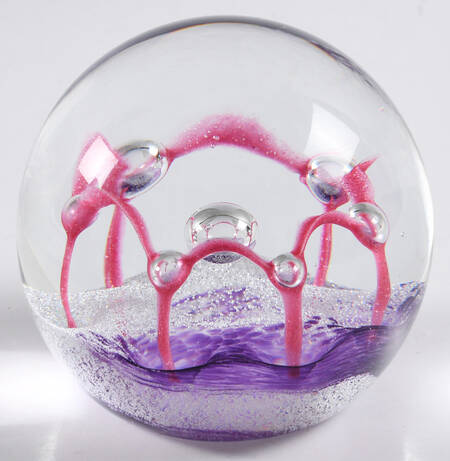 Caithness Paperweight May Dance-Pink - With Box Bx781