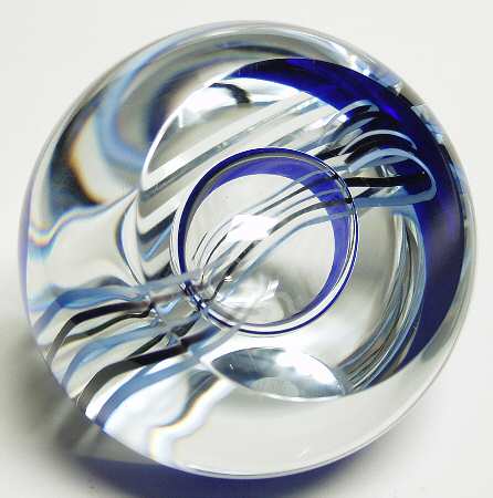 Caithness Paperweight Moon Waves - No Box