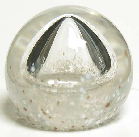 Caithness Paperweight Grace Round Ivory - No Box