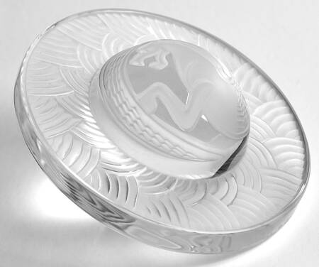 Lalique Figurines & Paperweights Zodiac - Saturn/Dragon - With Box 53
