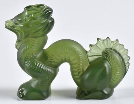 Lalique Figurines & Paperweights Dragon Small - Antinea - Boxed