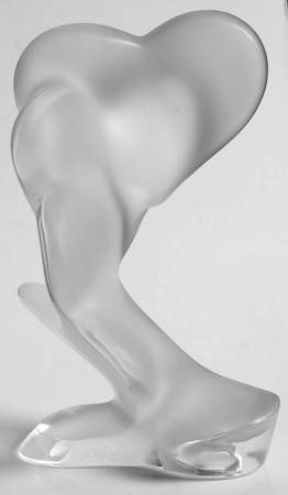Lalique Figurines & Paperweights St Valentine-Hearts - No Box