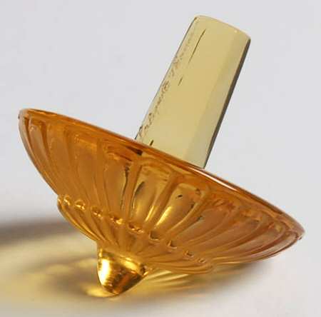 Lalique Figurines & Paperweights Spinning Top - Amber - Boxed