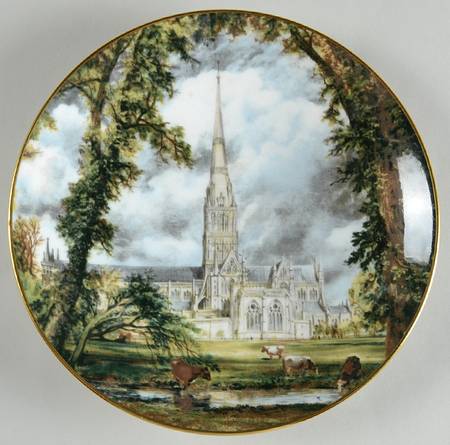 John Constable-Plate by Coalport