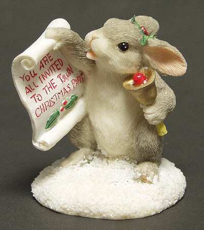 Charming Tails Town Crier - No Box