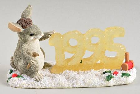 Charming Tails Binky's 1995 Ice Sculpture - Boxed