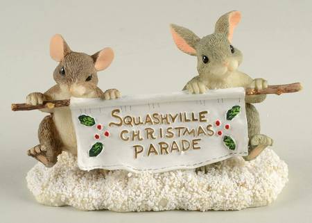 Charming Tails Squashville Christmas Parade - No Box