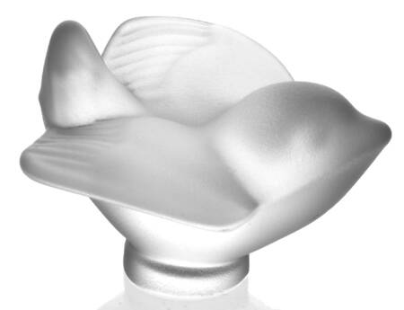 Cristal de Sevres Figurines Bird-Head Up - Boxed