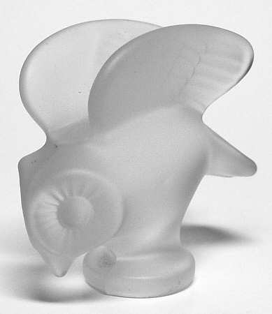 Cristal de Sevres Figurines Owl-Mini - Boxed