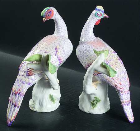 Crown Staffordshire Figurines Guan Pair - No Box