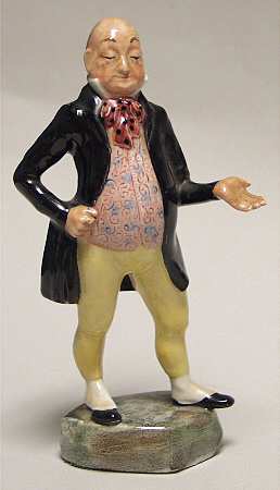 Charles Dickens Characters Micawber - No Box by Cooper Clayton