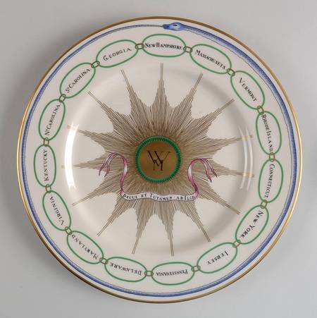 White House China Collection George Washington - No Box