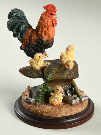 Country Artists Figurines While The Blacksmiths Away - Boxed