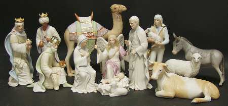 The First Christmas Nativity by Cybis