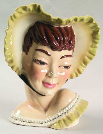 Ceramic Arts Studio Head Vase by Ceramic Arts Studio