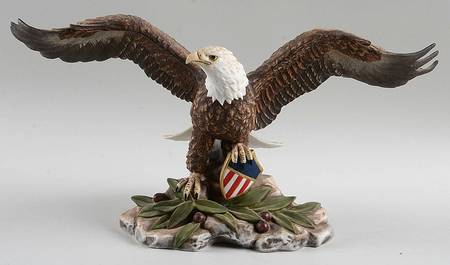 Eagles Club Eagle With Shield - No Box