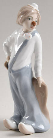 Casades Figurines Clown Holding Jacket - No Box