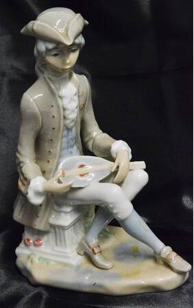 Casades Figurines Young Man With Mandolin - Boxed
