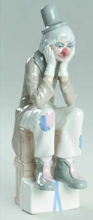 Casades Figurines Clown Thinking - No Box
