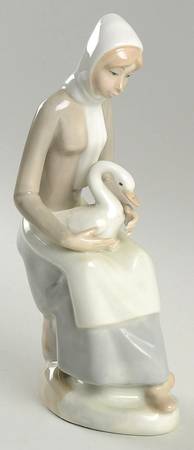 Casades Figurines Girl With Duck - No Box