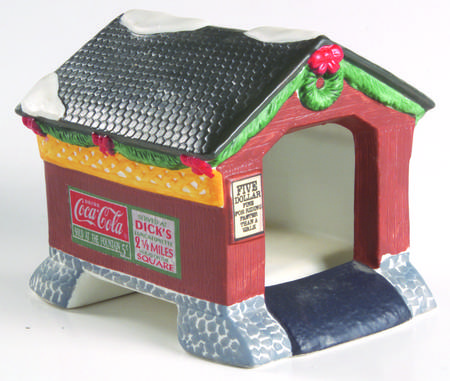 Coca-Cola Town Square Route 93 Covered Bridge-1993 - No Box