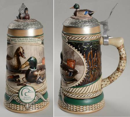 Ducks Unlimited Waterfowl North America Bert Graves Mallards - No Box